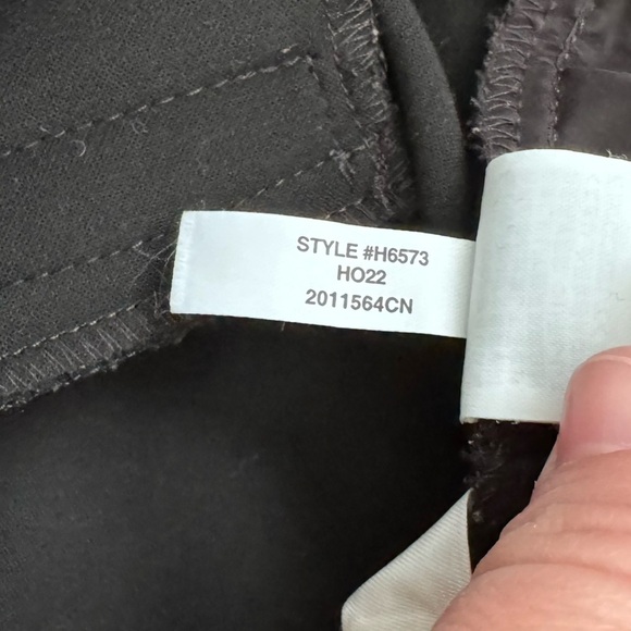 J. Crew womans black High-rise Cameron pant Size 8 - Picture 10 of 11